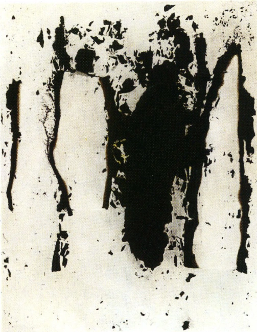 Alberto Burri - Combustione 3